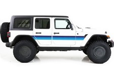 For Jeep Wrangler Car Body Stripes Vintage Look Jl Jk Sticker Graphics Side 2023 For Jeep Wrangler Car Body Stripes Vintage Look Jl Jk Sticker Graphics Side 2023