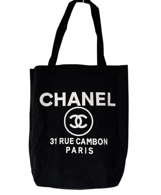 CHANEL 31 RUE CAMBON PARIS ハンドバッグ New In Bag Chanel 31 Rue Cambon on Paris GWP Black Tote w