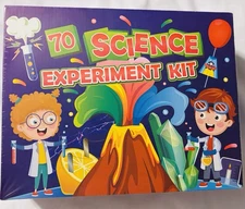 Kids 70 Science Experiment Kit ~ Educational Fun ~ Experiments STEM ~ NEW