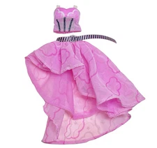 Lol Omg Sunshine Makeover Stellar Gurl Doll Outfit Pink Black Skirt Top Set Lot