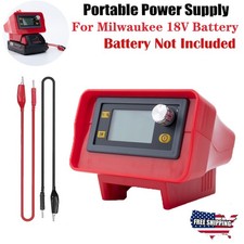 DC Labor Power Supply Adjustable Voltage Regulator For Milwaukee 18V Batteries