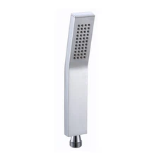 Hotel Use Stainless Steel Square Handheld Shower Head with Construction