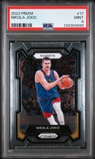 2023 PANINI PRIZM #17 NIKOLA JOKIC PSA 9