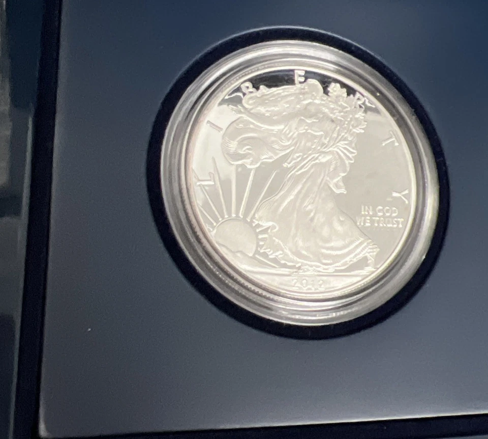 2012 American Eagle San Francisco 2-Coin Silver Proof & Reverse Proof Set - Image 3 of 4