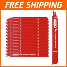 Heat-Resistant 9" Reciprocating Saw Blades 25-Pack