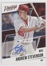 2018 Panini Chronicles Prestige Xtra Points Red /199 Andrew Stevenson Auto 08jk