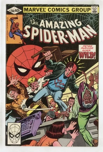 Amazing Spider-Man #206 NM- 9.2 white pages  Marvel  1980  No Reserve