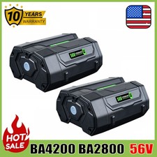 56 -Volt, 5 Ah 1-2Pack Lithium Ion Li-ion Battery For Ego BRAND NEW