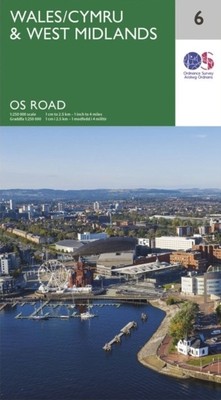 Wales & West Midlands (Sheet map, folded)