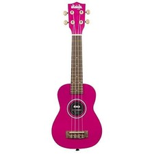Kala Ukadelic UK-Dragonfruit Soprano Ukulele, purple 'dragon fruit'