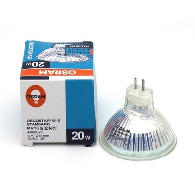 OSRAM 44860 WFL MR16 12V20W GU5.3 36° light essential Dichroic reflector lamp