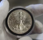 1996  US Silver Eagle $1 Nice Unc Better Year Dings