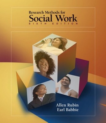 Research Methods for Social Work Hardcover Earl R., Rubin, Allen