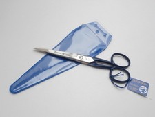 Household scissors Dovo blue 6" Solingen 16 cm carbon steel nickel-plated 1B unused