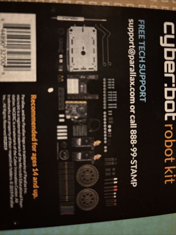Cyber:bot Robot Kit By Parallax | eBay