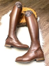DeNiro Reitstiefel Salento/02 38 MA/S Wrat Brown Top Roseto
