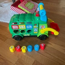 VTech Sort & Recycle Ride-On Truck Learning Toy for Kids Ages 1–3 Interactive 