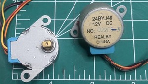 Realby Stepping Motors 12v DC 24BYJ48 2 PCs Working