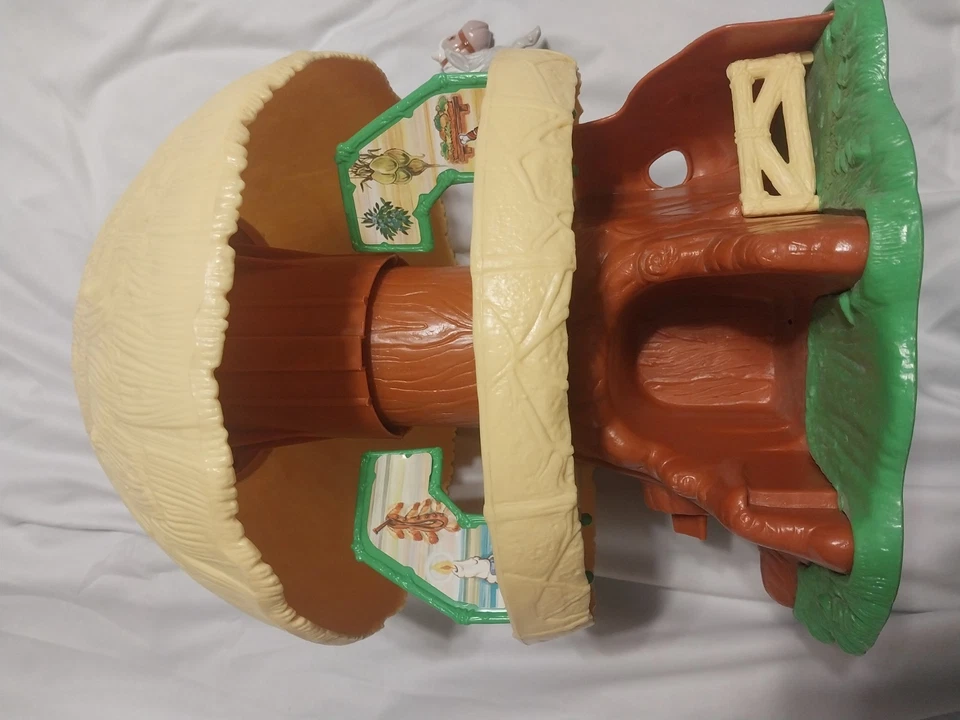 Домик на дереве Star Wars 1984 Ewok Family Hut Kenner Return Of The Jedi почти завершен - Изображение 3 из 4