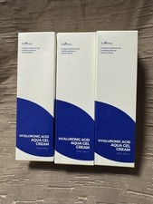 Lot of 3 ISNTREE Hyaluronic Acid Aqua Gel Cream 3.38 oz each NIB