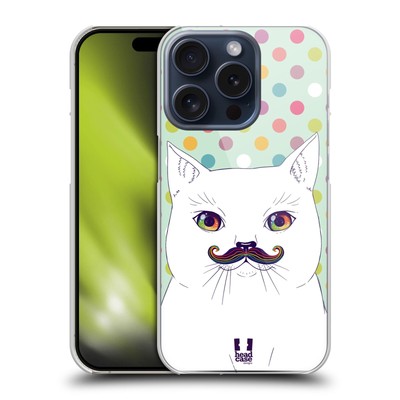 HEAD CASE DESIGNS RAINBOW MOUSTACHE HARD BACK CASE FOR APPLE iPHONE PHONES