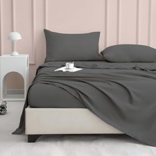 Twin XL Sheets Set, 600 Thread Count Egyptian Cotton Twin Extra Long Bed Shee...