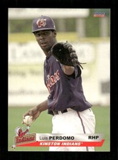 2008 Choice Kinston Indians 15 Luis Perdomo ssp rare BXCP31