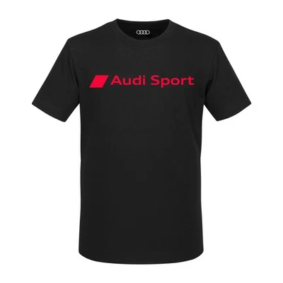 AUDI COLLECTION Original Audi Sport T-Shirt, Herren, schwarz