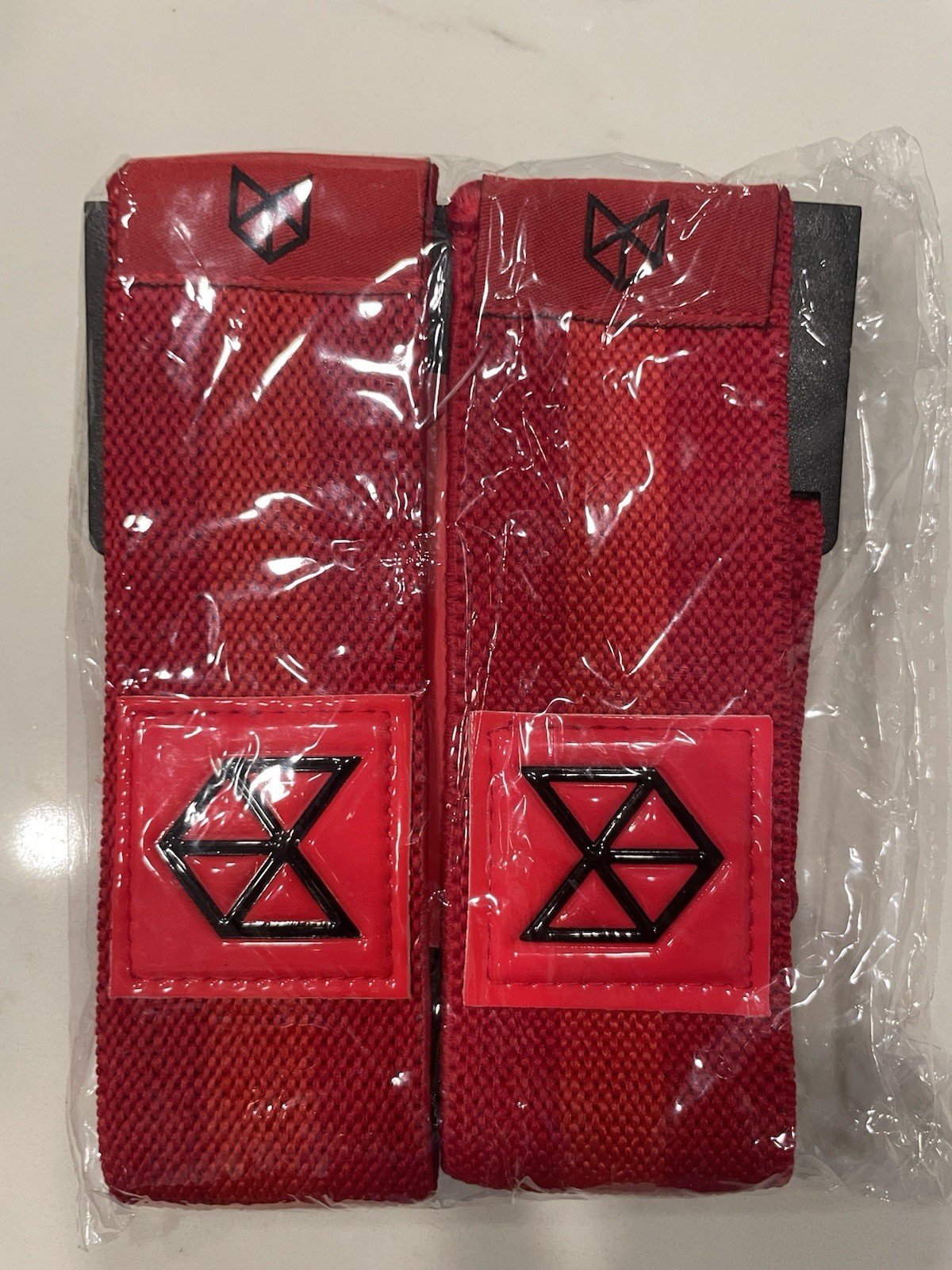 NWT Rawgear Occlusion Training Wraps Straps Red W/ Storage B