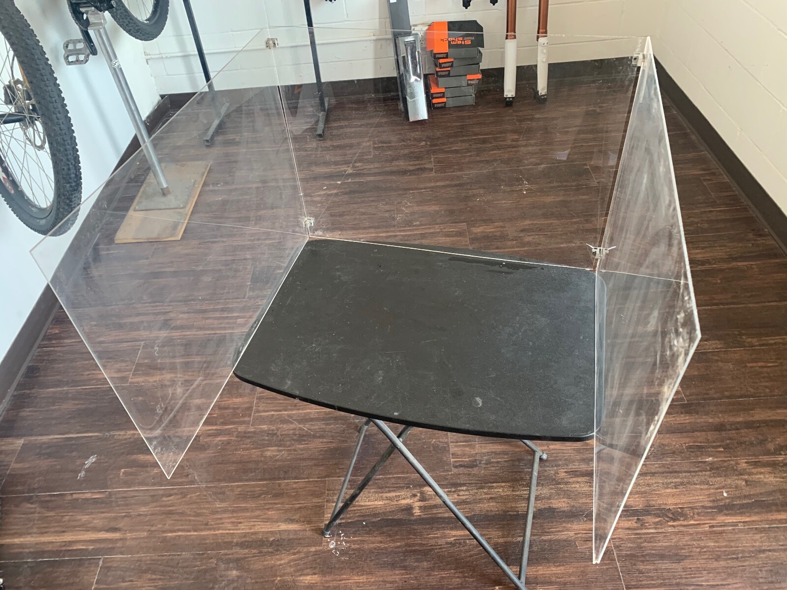 Sneeze Guard DIY Plexiglass Clamps 4 pieces eBay