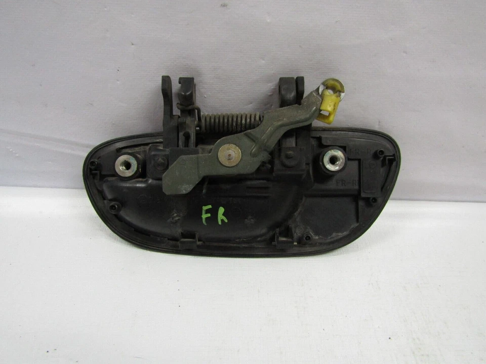 Conjunto de manija de puerta exterior delantera derecha Subaru Outback 2005-2009 negro OEM Foto 2 de 3