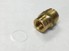 1 " - 20 Brass Fuel Inlet Fitting Rochester 7024281 2 & 4 Barrel Carburetors