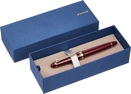 Sailor Profit Casual Fountain Pen Gold Trim Red Extra Fine Nib 11-0570-130 - Picture 4 of 4