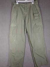 5.11 Tactical 74273 Series Men size 34x31 EMT Combat Outdoor Ripstop Green Pants