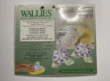 Wallies Set of 25 Hydrangea Removable Wallpaper Stickers - Decals, Cut Outs
