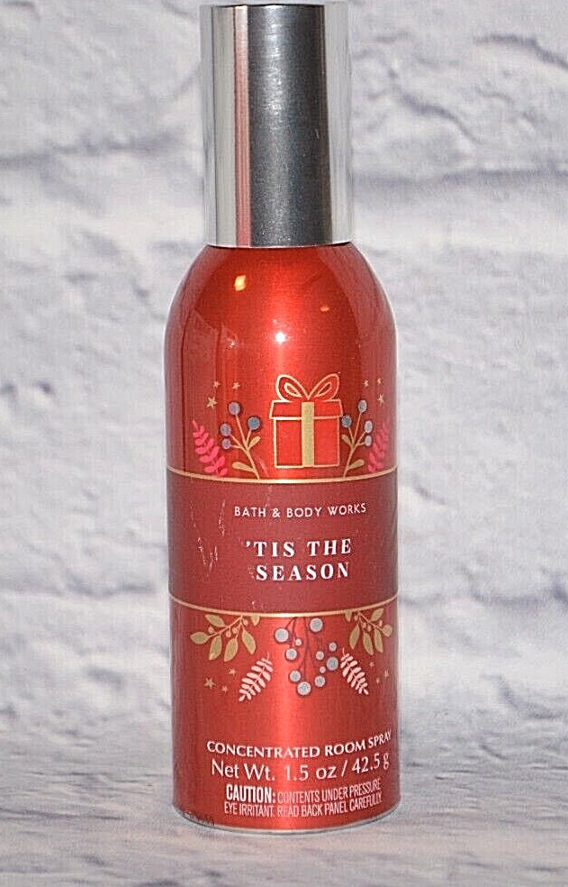 Room Spray Bath And Body Air Freshener BATH BODY WORKS 'TIS THE