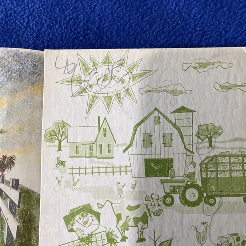 Johnny Tractor & His Pals John Deere storybook Book for Little Folks Louise Bell - Picture 7 of 8