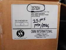 25pcs OMNI International 35750H 7MM Hard Tissue Platic Homogenizing Probes