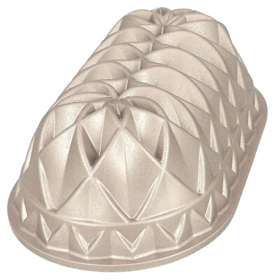 Kuchenform Kastenkuchen Backform Modern Contoura edel Aluguss 26 cm Birkmann