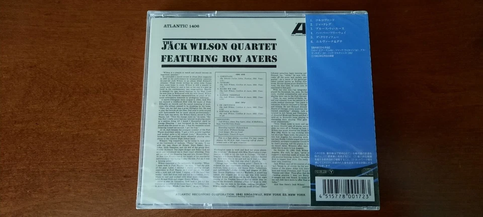 The Jack Wilson Quartet featuring Roy Ayers (CD, 2012, Japan reissue) NEW BB66+ Foto 3 de 4