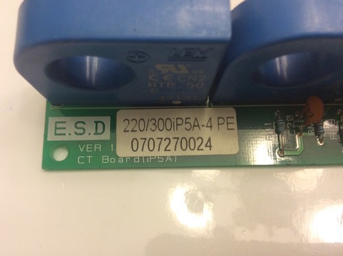 Baldor VS1PF430-09 Current Transformer Board, Board: 220/300iP5-4 PE, 0707270024 - Picture 3 of 3