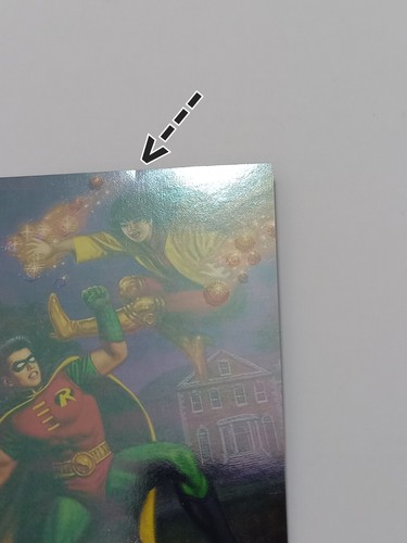 DC Vs Versus Marvel - 8/12 "Holo F/X" - Robin vs Jubilee - Chase Card (A) - Picture 8 of 8