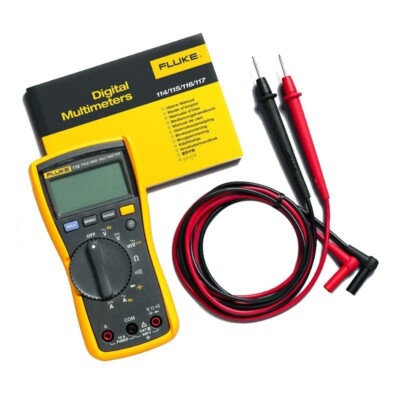 FLUKE 115 TRUE RMS Multimeter mit personalisiertem Kalibrierzertifikat