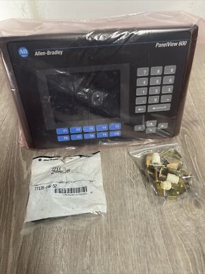 Allen Bradley 2711-K6C5 Ser B Frn 3.13 New Panelview 600 Color Keypad No Box