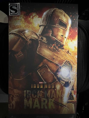 Hot Toys MMS 605D40 Iron Man Mark 1 Diecast Exclusivo Edición Especial - Nuevo