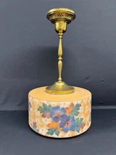 BELLOVA HANGING PENDANT SHADE FIXTURE - SAME MAKER AS EMERALITE BANKERS' LAMPS