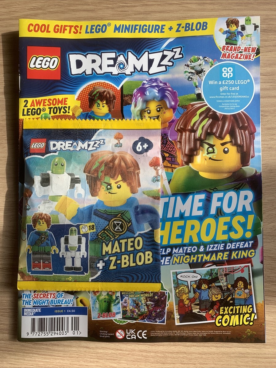 Lego Dreamzzz magazine #1 2023 1st Edition Launch issue! Mateo +Z