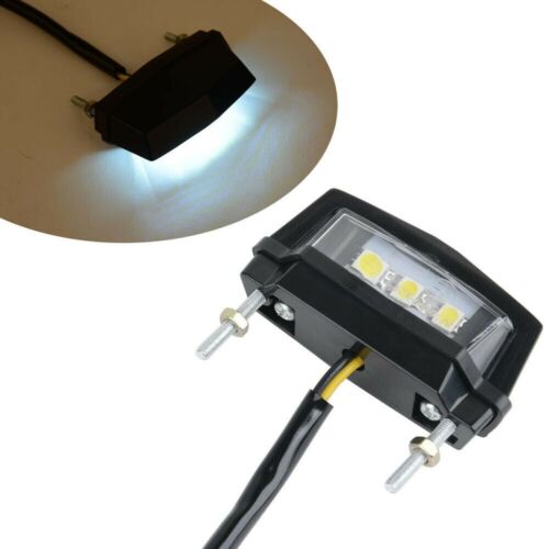 Feu de plaque d'immatriculation LED 12V moto multi usage pour pièces neuves - Picture 8 of 12