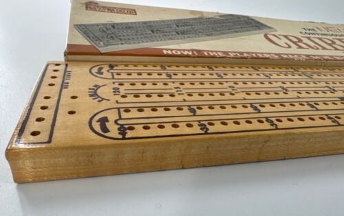 Baron Cribbage 28 250 Neu Durchlaufbahn Holz Cribbage Brett OVP Vintage - Bild 17 von 24