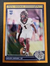 2024 Panini Score Football Orange Lava #364 CAELEN CARSON Rookie RC /630 COWBOYS